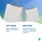 AMIFF White Shopping Bags with Handles 13 x 7 x 17 Pack of 25 White Gift Bags with Handles Bulk 150 GSM White Paper Bags with Handles Bulk White Bags with Handles White Kraft Bags with Handles